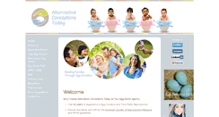 Desktop Screenshot of alternativeconceptionstoday.com